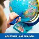 Educational Insights GeoSafari Talking Globe Featuring Bindi Irwin - Interactive Globe for Children, World Map for Kids, Classroom Geography Resources, Boys and Girls Ages 4+