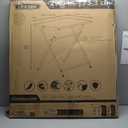 LIFETIME Small Folding Table, Personal TV Tray - Portable - Great for Kids, Camping, Cards, or Laptops - Plastic Black 30 Inch (80623)