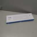 Wireless Keyboard and Mouse, Vssoplor 2.4GHz Rechargeable Compact Quiet Full-Size Keyboard and Mouse Combo with Nano USB Receiver for Windows, Laptop, PC, Notebook-Black