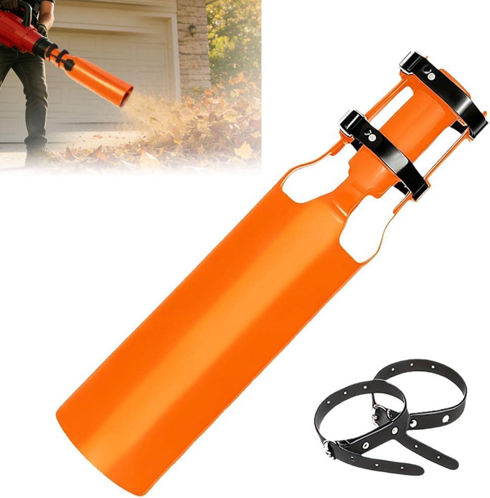 1PcsLeaf Blower Air Booster,Cyclone 2X Leaf Blower AttachmentLeaf Blower Booster AttachmentFits GeneralNozzlefor Lawn and Yard Cleanup Artifact