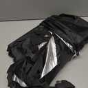 Motorcycle Cover Waterproof Outdoor, 300D Heavy Duty, UV & Rain Resistant, Windproof with 3 Buckles, Fits Most Motorcycles, Cruisers, Sportbikes, Dirt Bikes, Scooters up to 112.2"- 4XL Size