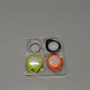 UNBREAKcable for Apple AirTag Holder - 3 Pack [Fit Tightly Design] [Easy to Install] [Hold Air Tag Securely] Waterproof TPU Shell Protective Case with 304 Stainless Steel Keychain Key Ring