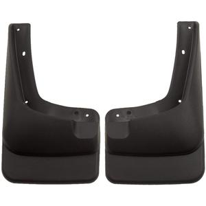 Husky Liners - Front Mud Guards | 2000-2005 Ford Excursion, 1699-2007 Ford F250/350 w/o Fender Flares, Front Set - Black, 2 Pc | 56401