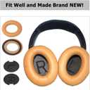 Headphones Replacement Ear Pads,for Bose Quietcomfort QC15 QC25 QC35 35 ii (Yellow)