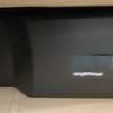 simplehuman 40 Liter / 10.6 Gallon Slim Kitchen Step Trash Can With Secure Slide Lock, Black Plastic