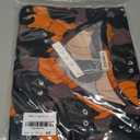 LARACE Tunics 3/4 Sleeve Plus Size Tops for Women V Neck Loose Fit Flowy Clothing for Leggings (Size: 4X Halloween_91purplepumpkincat)