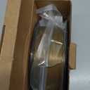 Metal Bronze PETG Filament 1.75mm High Intensity 3D Printer Filament, 1kg (2.2lbs) Spool Toughness Enhanced Metallic PETG 3D Printing Filament Beginner Friendly