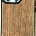 Premium Wooden Case for iPhone 16/16 Plus / 16 Pro / 16 Pro Max  Natural Walnut Wood & Shockproof TPU Edge | Sleek, Durable, Eco-Friendly Protective Cover (iPhone 16 Plus)