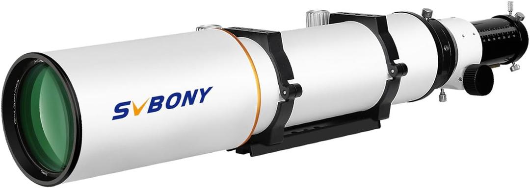 SVBONY SV503 Telescope for Adults High Powered, 102mm F7 Extra Low Dispersion Achromatic Refractor OTA, Dual-Speed Focuser, Refractor Telescope for Planets Deep Sky Astrophotography&Visual Observation