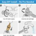 013788-45 Ceramic Cartridge Assembly Fits for T&S Brass Faucets