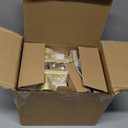 EHOMEWARE 2 Pack Brass Door Knobs with Deadbolt, Keyed Alike Entry Door Lock Set, Heavy Duty Deadbolt Door Locks, Gold Door Knob for Left/Right Handed Doors