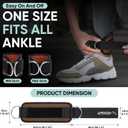 2 x APEXUP Ankle Strap for Cable Machine, Ankle Resistance Bands, Cable Kick Back Ankle Straps for Gym, Glute Workouts, Leg Extensions, Adjustable Straps with Neoprene Padding
