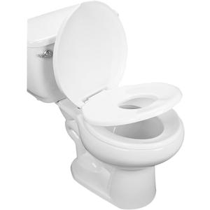 SP Ableware Family Toilet Seat for Children with Smaller Opening - Plastic, White (726200000)