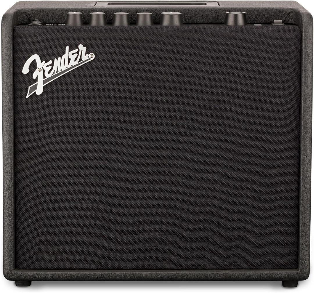 Fender Mustang LT25 Guitar Amp, 25-Watt Combo Amp, 30 Preset Effects with USB Audio Interface for Recording