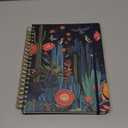 Large Spiral Lined Notebooks for Work with Removable Dividers & Tabs, 8.5"x11" Pretty Hardcover 5 Subject Notebook Journal for Women, College Ruled, Perfect for Study & Office Organization, 280 Pages,Cactus Garden