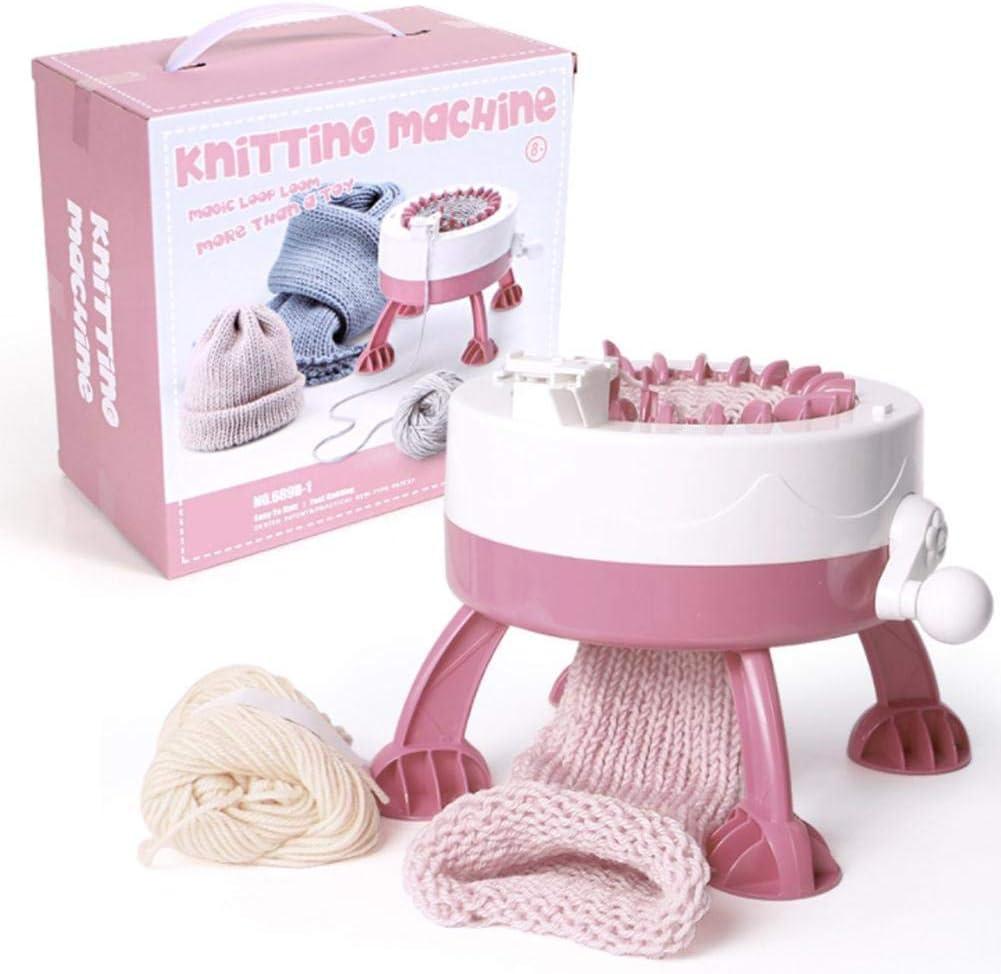 YYMTTOR Knitting Machine  DIY Rotating Loom for Adults and Beginners, Ideal for Hats, Socks, and Scarves (22 Needles)