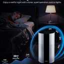 ECOSELF Air Purifiers for Bedroom, Air Purifiers for Bedroom 360 Air Intake with Smart Auto Mode, HEPA Air Purifier, Air Cleaner for Smoke