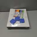 2 x White Board Dry Erase Boards Classroom Pack Mini White Boards 9" x12 Double Sided Personal Whiteboards for Students Teachers School Supplies Lapboards (Set of 6 Boards & Erasers & Pens)