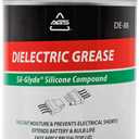 AGS Automotive Solutions Brush Top Can Dielectric Silicone Grease Compound for All Electrical Components and Connectors, 8 oz, Percise and Easy Application
