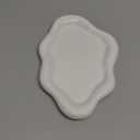 MDFAYE Jewelry Dish Trinket Tray for Women, Ring Dish Holder, Unique Cloud Shape Ceramic Plate Cute Things Vanity Aesthetic Room Decor Mother's Day Birthday (White)