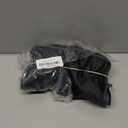 Gonex Compression Packing Cubes, 4pcs Expandable Storage Travel Luggage Bags Organizers(Black)