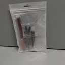 cobee Metal Fountain Pens with 10 Black Ink Cartridges, 0.5mm Fine Nib Fountain Pen Smooth Writing Luxury Calligraphy Pen Office School Supplies Gift(Red)