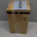 6 inch Orchid Pots with Holes for Repotting with Excellent Airflow, Set of 2, Double Layer Plastic Imitate Ceramic Orchid Planter, Clear Orchid Pot Match Decorative Orchid Container