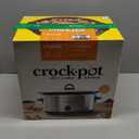 Crock-Pot 7 Quart Oval Manual Slow Cooker, Stainless Steel (SCV700-S-BR), Versatile Cookware for Large Families or Entertaining