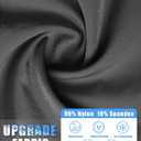 Mens Track Pants Quick Dry Lightweight Joggers Athletic Running Pants Zipper Pockets (Gray, S)