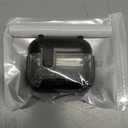 Aircawin for Airpods Pro 3 Case Clear,Secure Lock for Airpods pro 3rd Generation Case Cover with Phone Stand and Magsafe Function,Auto Pop-up,Hybrid Protection Design with Carabiner&Cleaning Pen-Black