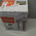Utopia Kitchen Countertop Compost Bin Kitchen with Charcoal Filter -1.3gallon Stainless Steel Kitchen Compost Bin Countertop - Ideal Kitchen Essentials or Small Composter for Under The Sink Trash