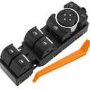 Power Window Switch.3 Metal Pins.Fits for Ford Fusion 2013-2020,Driver Side Control Door vidrios Master Switch OEM DG9Z14529AA, DWS1608, 1S14147, SW7339
