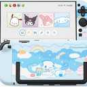 Protective Case Compatible with Switch 2 Model 2025, Hard PC Dockable Scratch&Shock Protection Cover Designed for Switch 2025 - DEG