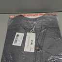 IPMQ Womens Oversized Tshirts Plain Short Sleeve Tops V Neck Loose Fit Summer Tee Shirts with Buttons Grey Large