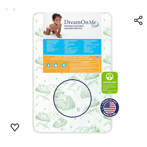 Dream On Me 3” Foam Playmat/Excellent support/Easy maintenance/Greenguard Gold environment safe playmat
