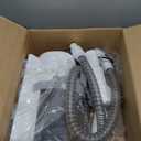 NEWBULIG 5-in-1 Pet Grooming Vacuum Kit, 2.5L Dust Cup, 3 Suction Modes and 5 Groomer Tools, Dog Clippers with Cordless Low Noise for Cats, Dogs Other Animals Hair Trimmer (Modren White)