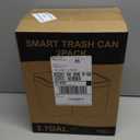 Vanpopubs 2 Pack 2.7 Gal Bathroom Trash Can with Lid, Automatic Trash Can Small Smart Garbage Can Touchless, Slim Motion Sensor Waterproof Plastic Trash Bins for Bedroom Office Kitchen Toilet Black