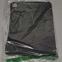 Puxicu Case for iPad Pro 12.9-Inch (2018/2020 Released 3th / 4th Generation), Slim Design Matte Rubber Soft TPU Protective Cover for 2018 (3th Gen) 2020 (4th Gen) iPad Pro 12.9 inch, Black