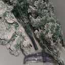 1pc Flocked Christmas Tree Decoration Artificial Xmas Tree Adornment for Home Party and Shop Festive Atmosphere (180X110CM)