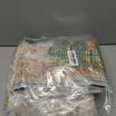 jinchan Area Rug 3x5 Washable Non-Slip Vintage Rug Bohemian Decorative Kitchen Mat Indoor Floor Bohemian Printed Carpet for Living Room Bedroom Dining Room Home Office Rust Red/Blue