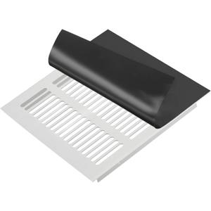 PATIKIL 13.7" x 13.7" Magnetic Vent Cover, Floor Wall Air Registers Cover Magnet Vent Blocker for Home RV HVAC Fireplace Furnace, Black