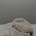Plush Bath Rugs Set 4 Pieces - Soft, Durable Thick Chenille Bath Mats, Non-Slip for Bathroom Floor, Tub, and Shower - Light Grey