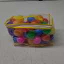 Ball Pit Balls Phthalate Free BPA Free Crush Proof Plastic - 7 Bright Colors in Reusable Play Toys for Kids with Storage Bag