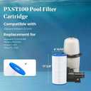 Cielvita PXST100 Pool Filter Cartridge Replacement for Hayward XStream CC1000, 4 oz Media Replaces Pleatco PXST100, Hayward CCX1000RE, Unicel C-8311, Filbur FC-1285, NSF/ANSI 50 Certified, 100 sq.ft