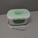 Momcozy New Baby Wipe Warmer, 100pcs Larger Capacity Wipe Dispenser, 10-Min Fast Heating with 4 Temperature Modes, Innovative Spring Design, Silicone & Top Seals,Quick Even Heating, 3-Level Nightlight (Green)