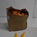 Honoson 50 Pcs Rubber Chickens Squeak Screaming Chicken Novelty Bulk Dog Toys for Pets Dogs Adults, 6.3 Inch(Yellow)