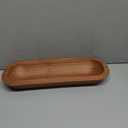 16 Long Wood Dough Bowl 16 x 5 x 2in Hand Carved Wooden Dough Bowls for Decor Wood Dough Bowls Decorative Wooden Dough Fruits Bowl for Table Centerpiece Lightweight