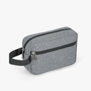 XQXA Travel Toiletry Bag for Men, Hanging Dopp Kit Travel Bag for Men Women, Mens Travel Bag Shaving Bag for Toiletries Accessories (Grey)