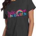 Valentines Shirts for Women Get All That You Do Be Done in Love T-Shirt-Women's Valentine's Day Tee (Gray, XXL)