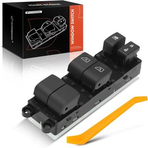 A-Premium Front Driver Side Master Power Window Switch Compatible with Nissan Pathfinder 2007 2008 2009 2010 2011 2012 Sport Utility, Replace# 25401-ZL10A, 25401-ZL10B, 25401-ZL10C